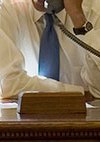 Neck of State: Barack Obama's Necktie with no jacket, January 21, 2009